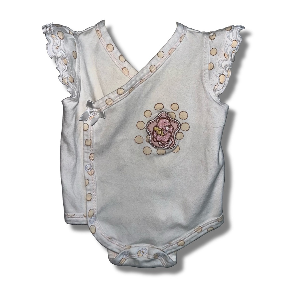 Vtg 2007 Care Bears Wrap Bodysuit
